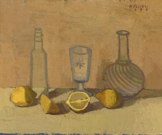 Hermann Teuber - »Stilleben mit Zitronen«