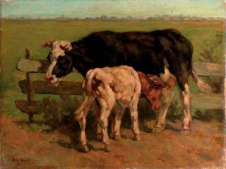 Hermanus Charles Christiaan Bogman - The young calf