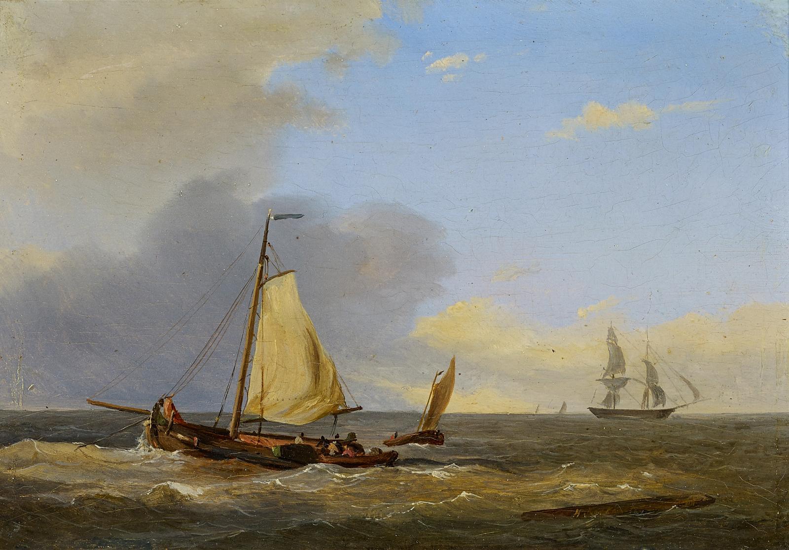 Hermanus d.Ä. Koekkoek - Seestück