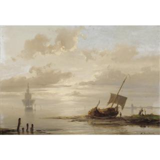 Hermanus Koekkoek Jnr. - Calm Waters