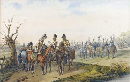 Hermanus Willem Koekkoek - Giving Instructions