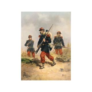 Hermanus Willem Koekkoek - Soldiers In A Field