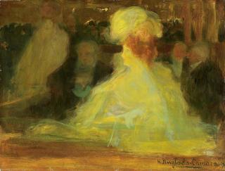 Hermenegildo Anglada Camarasa - El palco