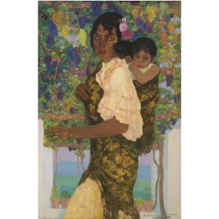 Hermenegildo Anglada-Camarasa - Gitana Con Niño (Gypsy And Child)