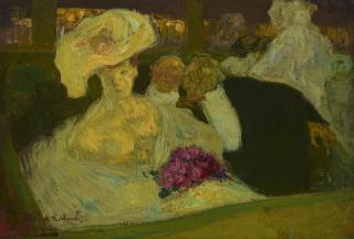 Hermenegildo Anglada Camarasa - La Loge
