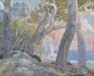 Hermenegildo Anglada-Camarasa - Spanish arboles En Mallorca (Trees In Mallorca)