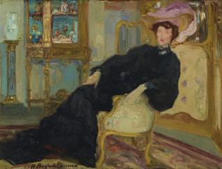 Hermenegildo Anglada-Camarasa - Spanish madame Berthe