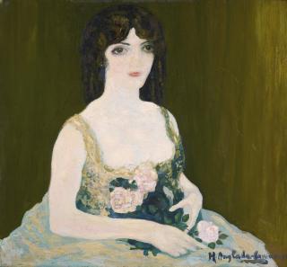 Hermenigildo Anglada-Camarasa - Spanish sola En El Palco (In The Loge)