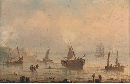 Herminie-Henriette Gudin - Unloading The Catch