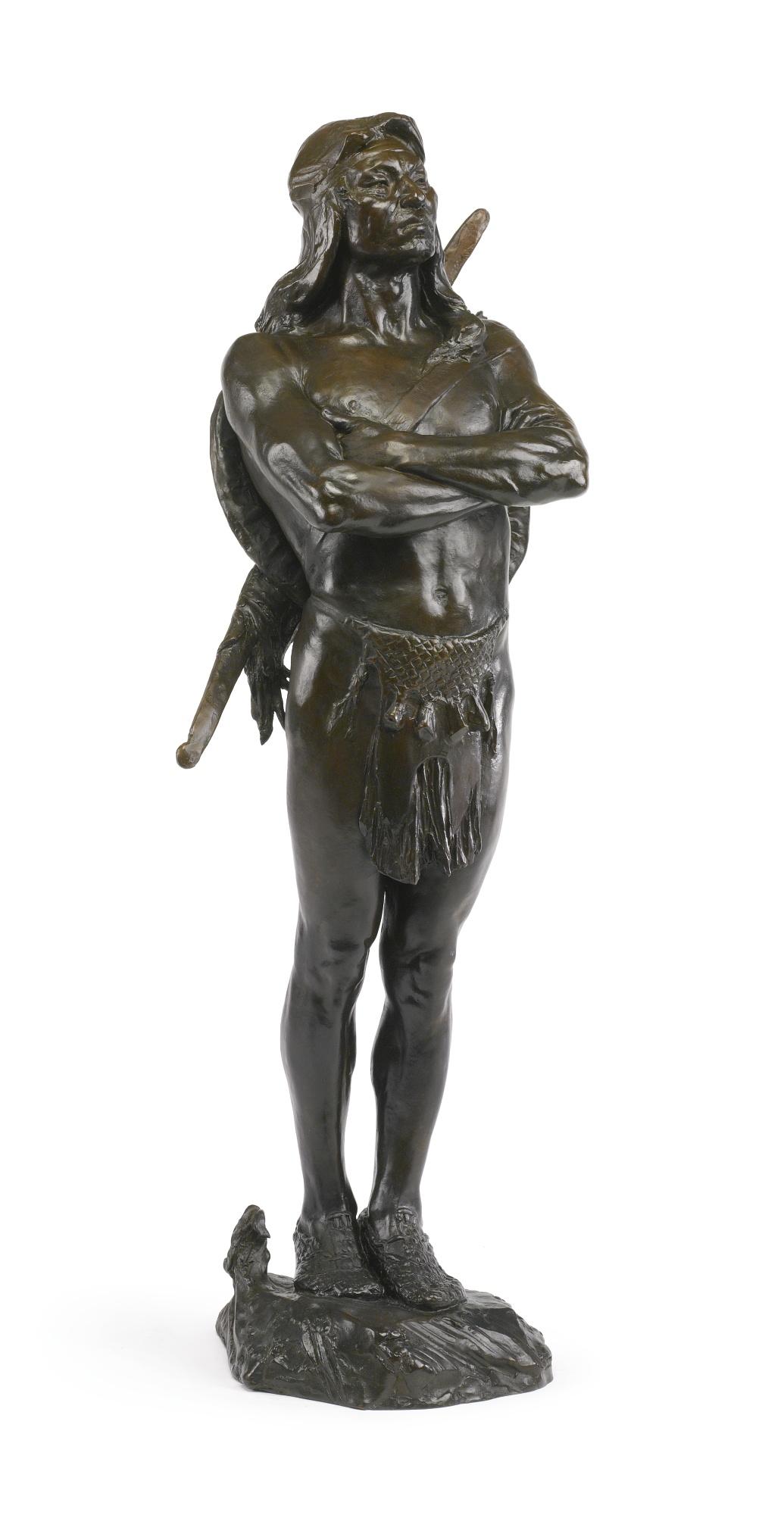 Hermon Atkins Macneil - A Chief Of The Multnomah Tribe