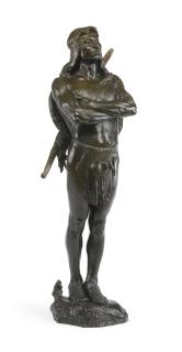 Hermon Atkins Macneil - A Chief Of The Multnomah Tribe