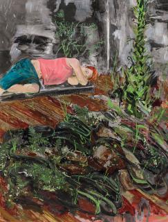 Hernan Bas - Boy Sleeping