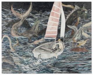 Hernan Bas - Monster, from the series A Little Moby Dick in All of Us