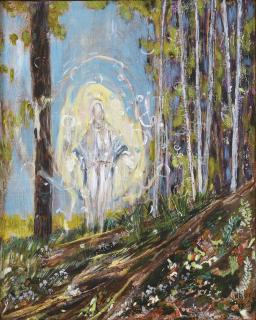 Hernan Bas - Saint Disappearing Without Witness