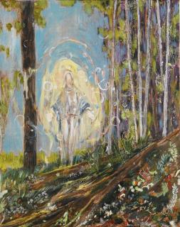 Hernan Bas - Saint Disappearing Without Witness