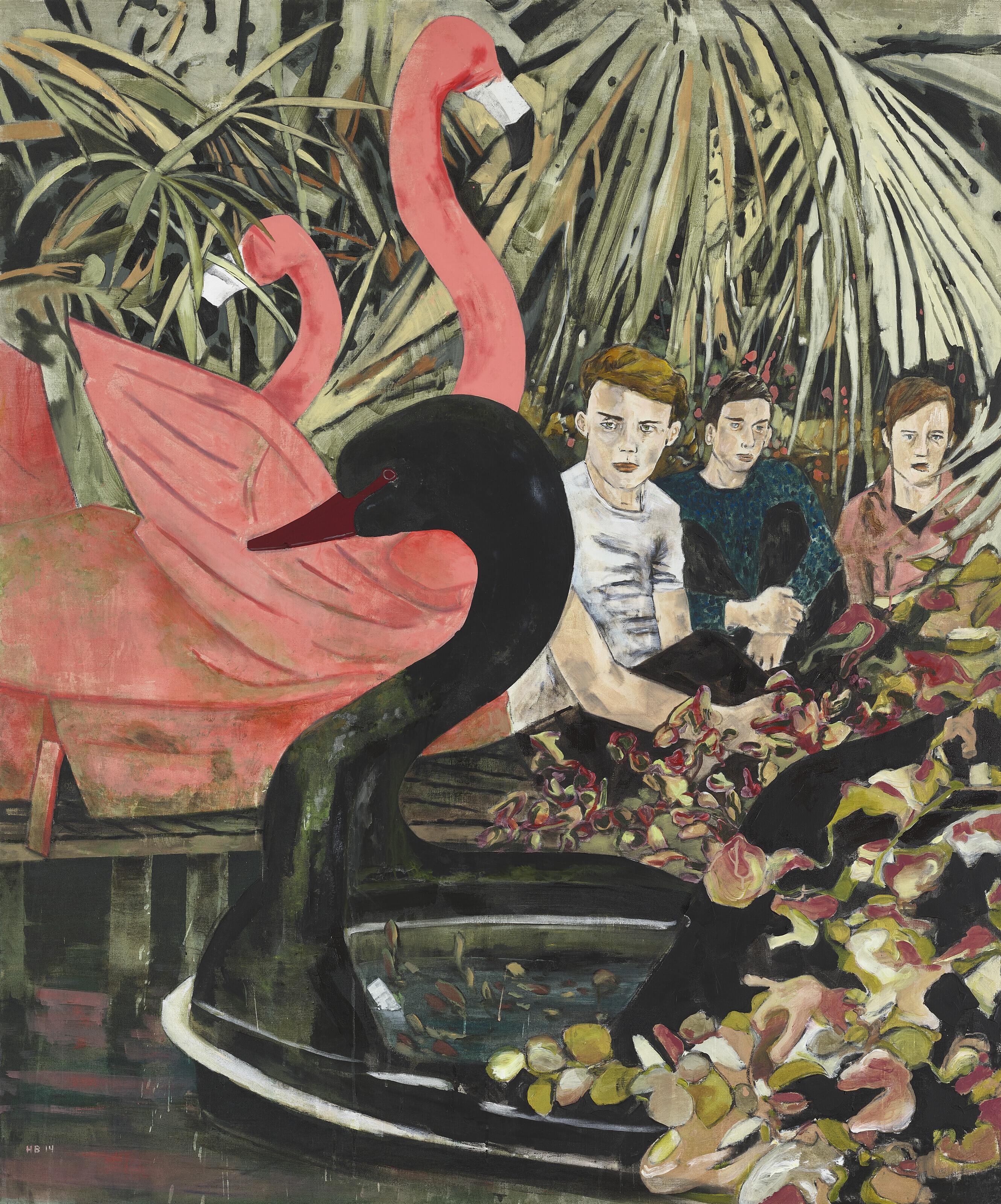 Hernan Bas - Secret Hideout of the Flamingo Gang (Abandoned Paddle Boats)
