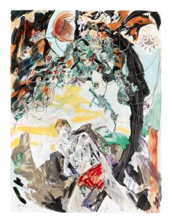 Hernan Bas - The Curtains in the Tree Make Shade