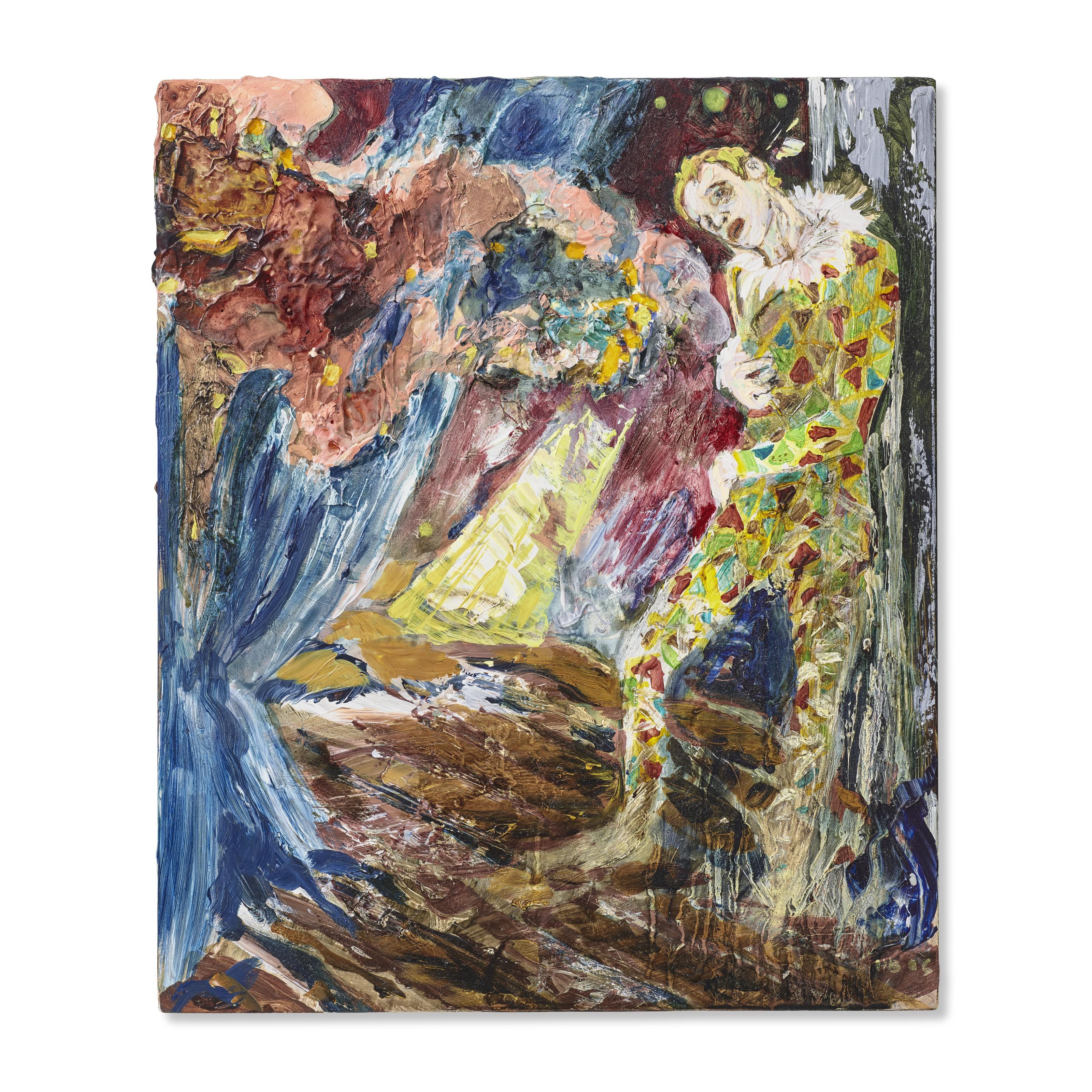 Hernan Bas - The Harlequin, Stage Fright