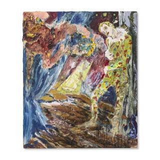 Hernan Bas - The Harlequin, Stage Fright