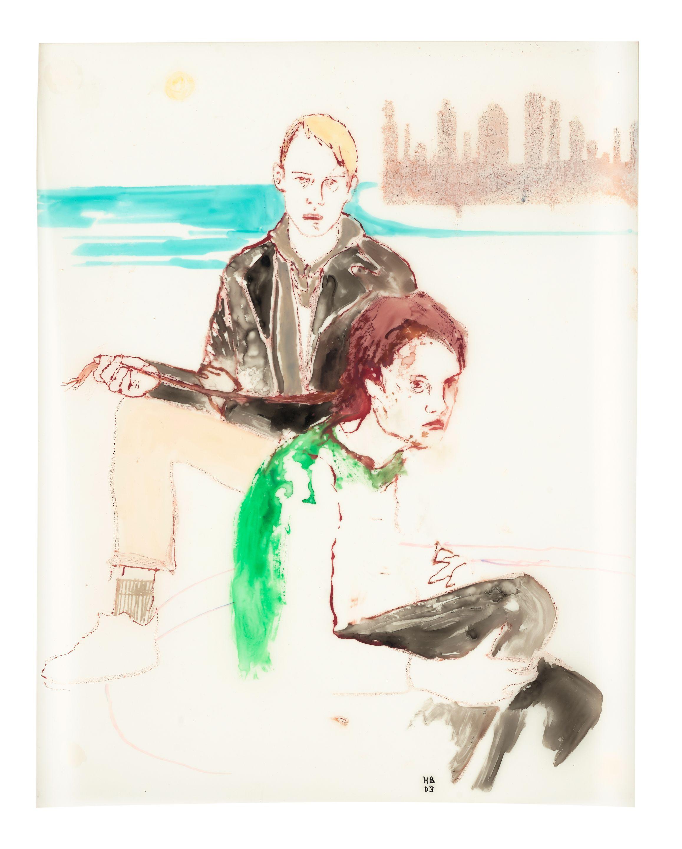 Hernan Bas - Two Boys