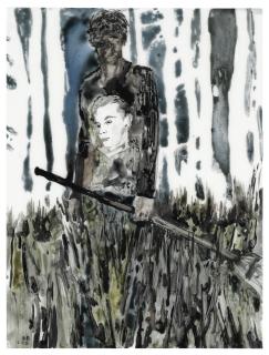 Hernan Bas - Untitled (Knit Sweater)