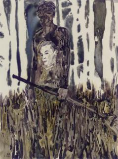 Hernan Bas - Untitled (Knit Sweater)