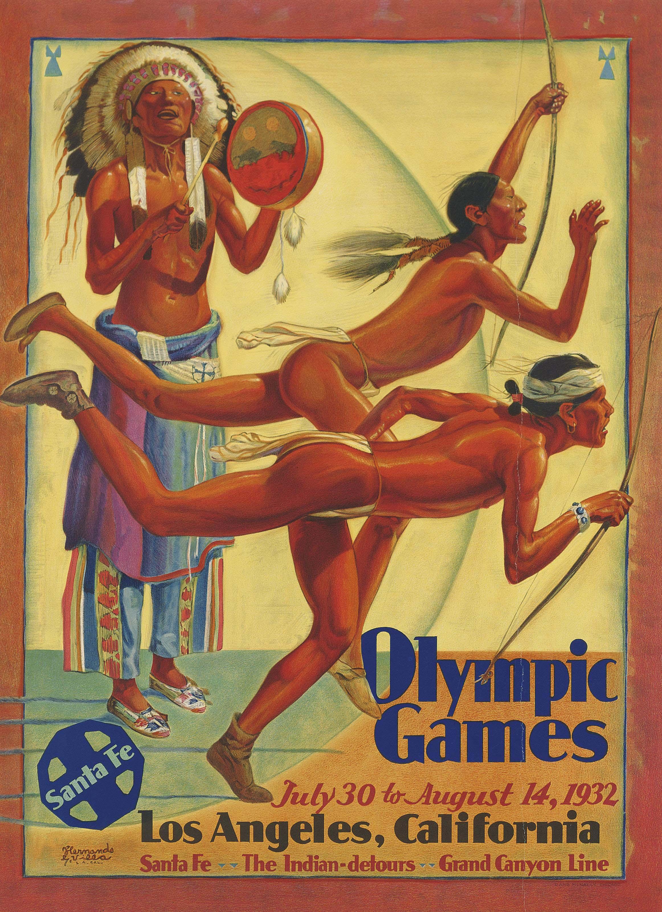 Hernando G. Villa - Olympic Games, Los Angeles, California