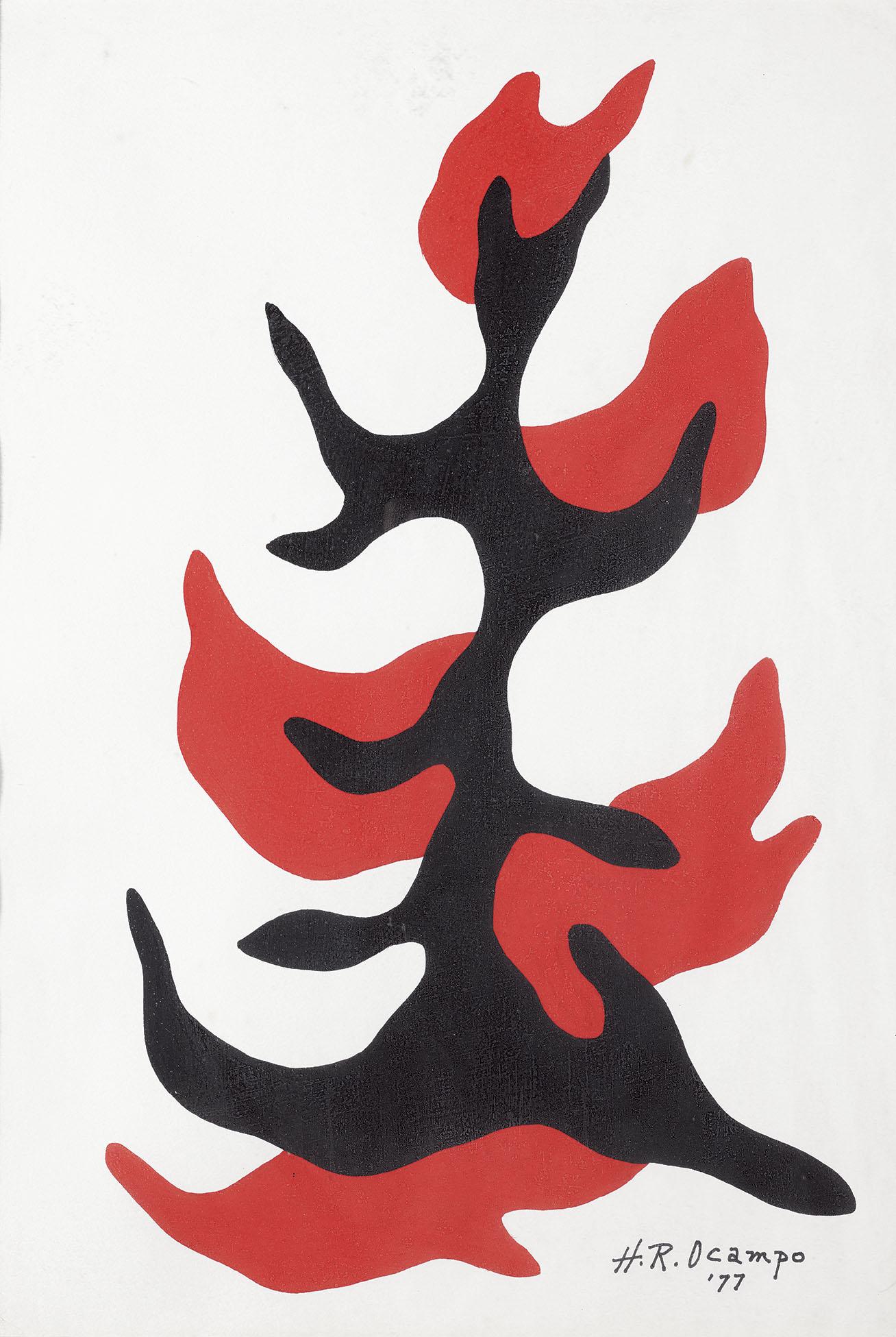 Hernando Ruiz Ocampo - Abstraction (White)