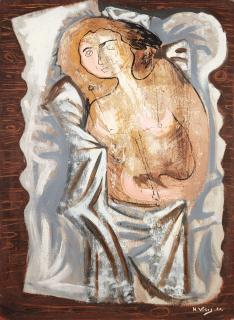 Hernando Viñes - Femme debout