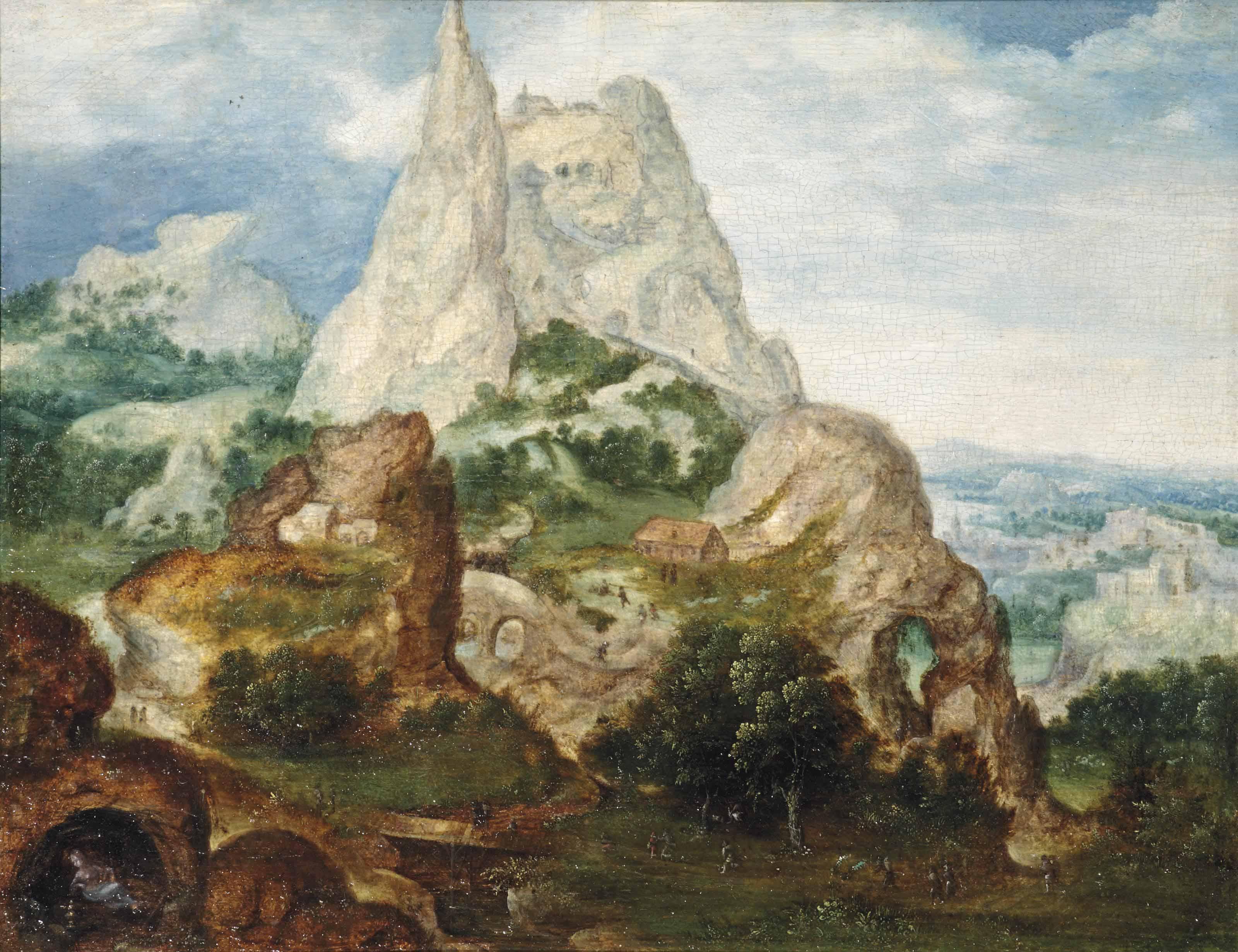 Herri Met De Bles - The Penitent Mary Magdalen In A Cave Of La Sainte-Baume