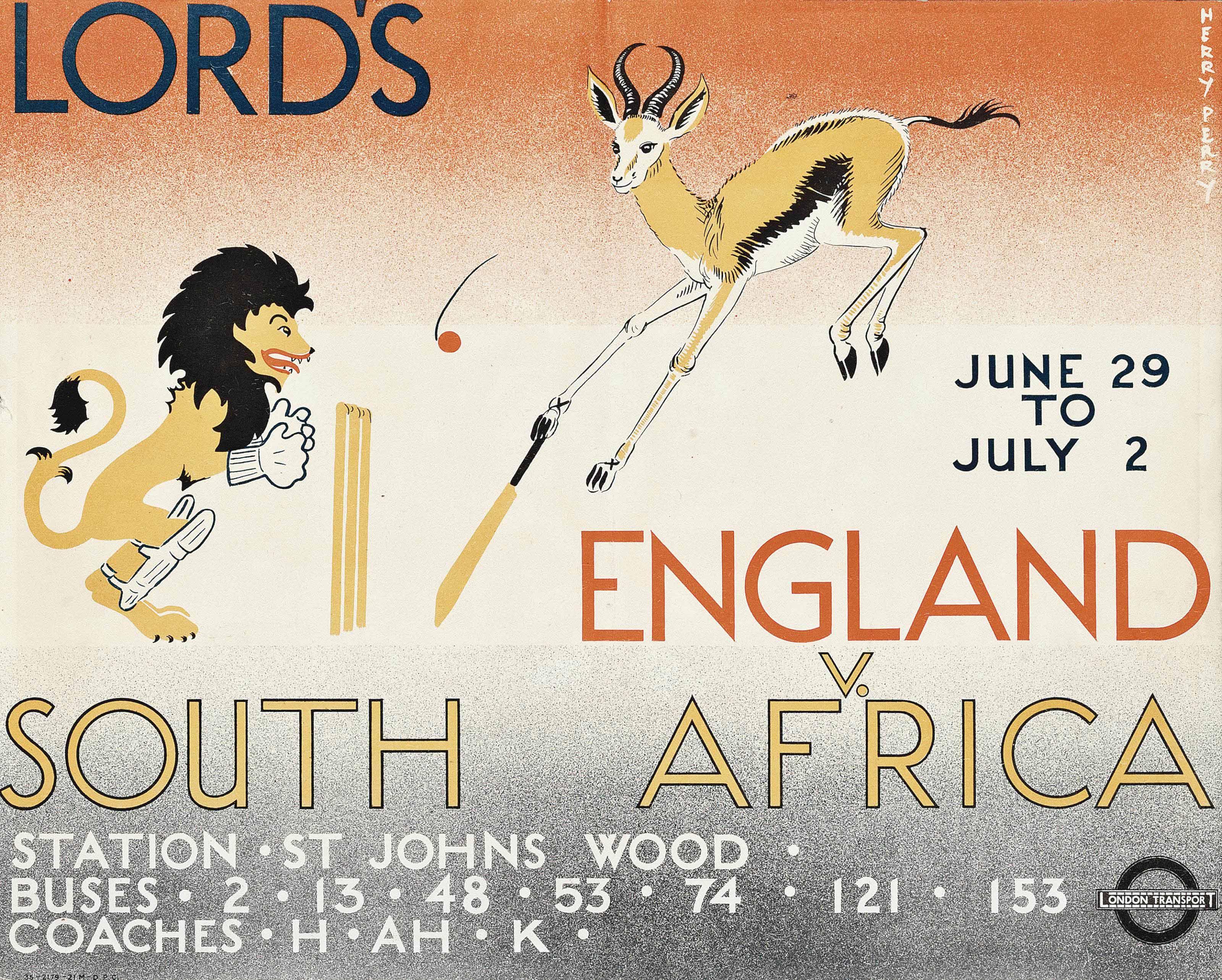 Herry Perry - Lord\'S, England V. South Africa