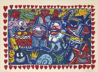 Herve Di Rosa - Faire-Part De Mariage De L\'Artiste