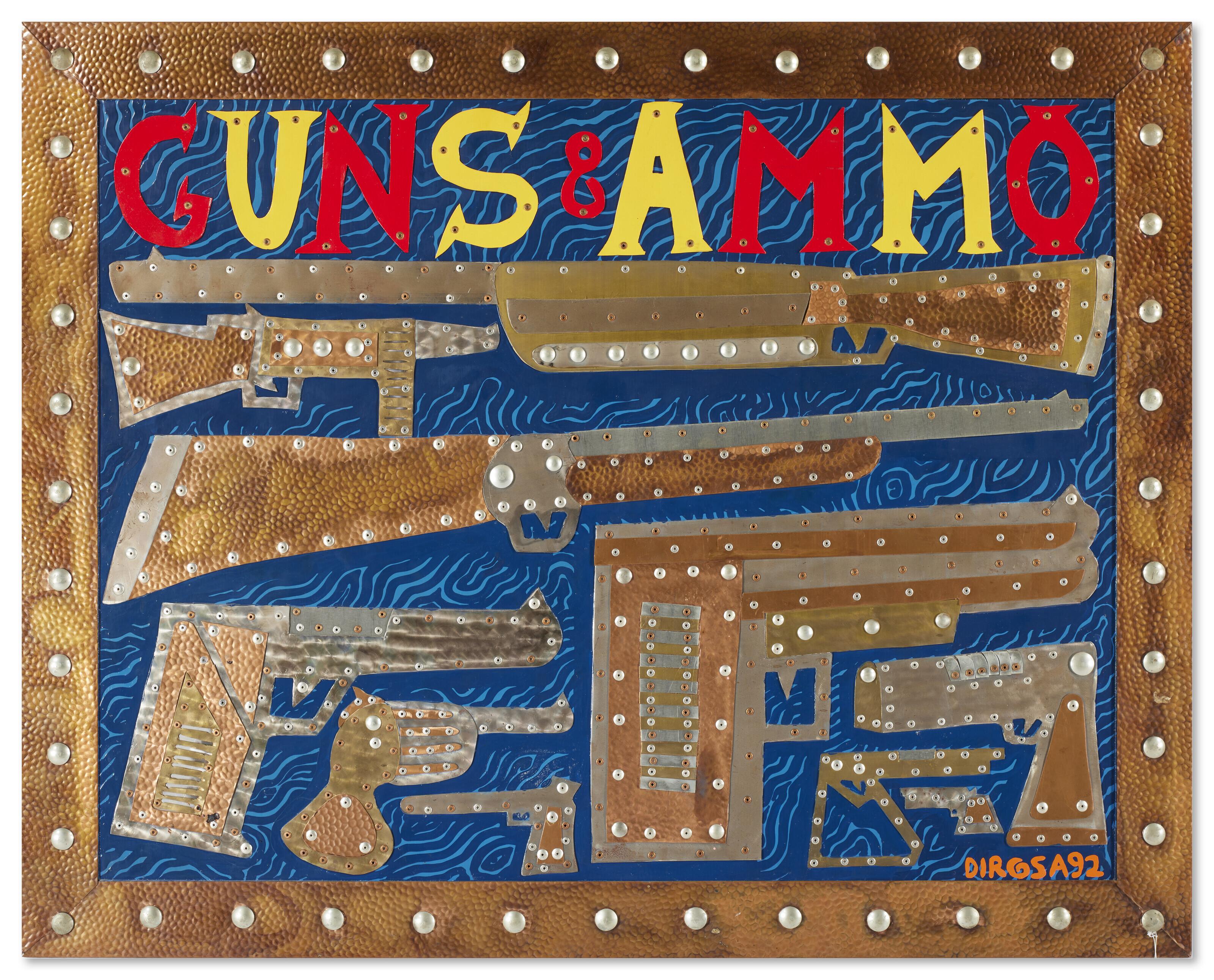 Hervé Di Rosa - Guns & Ammo