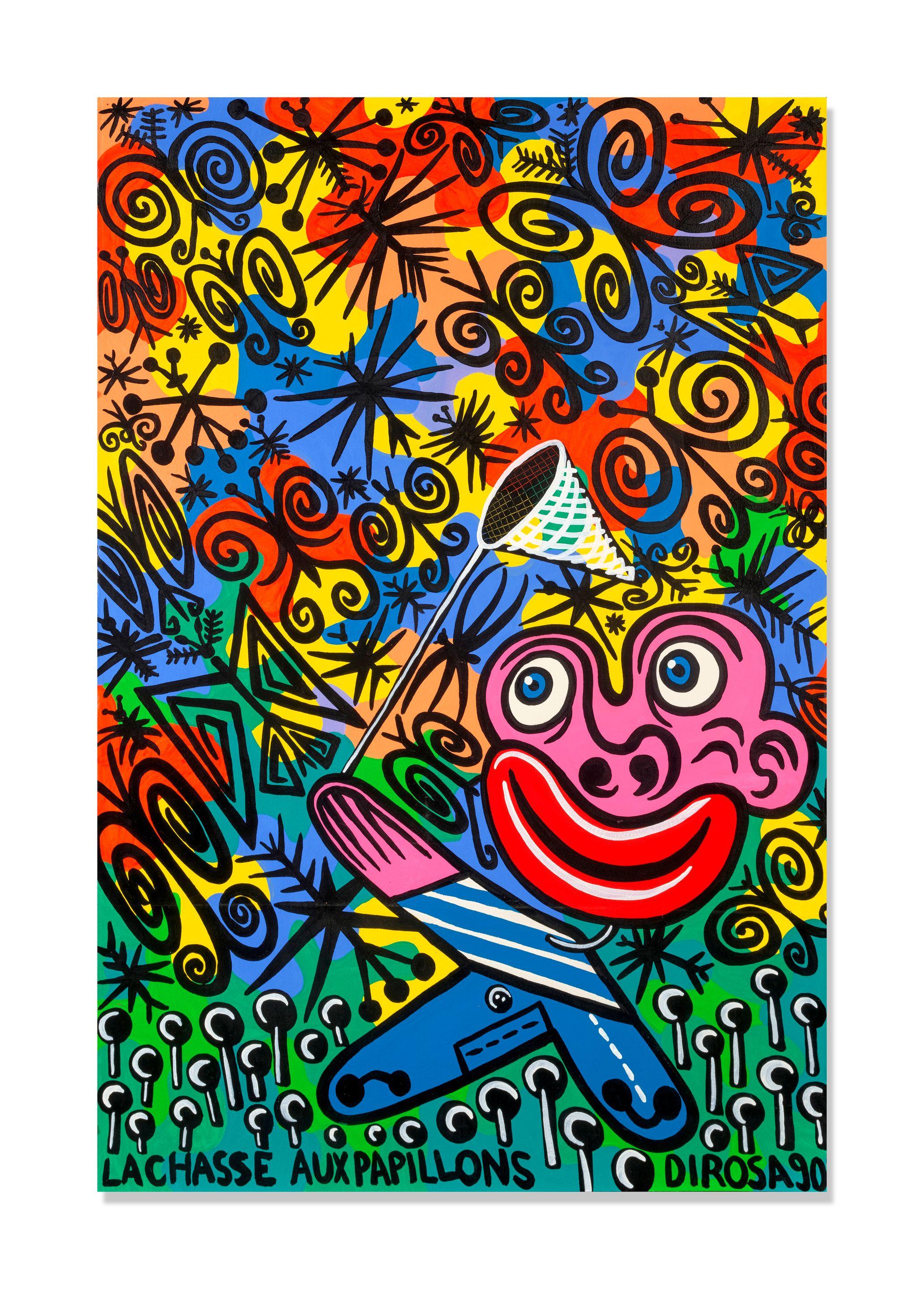 Hervé Di Rosa - La Chasse Aux Papillons