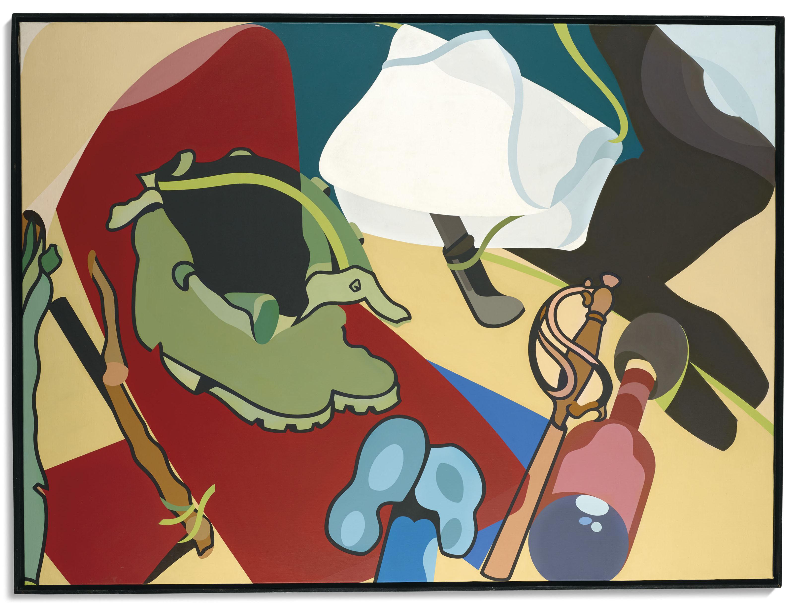 Hervé Télémaque - Entre les étendards