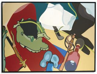 Hervé Télémaque - Entre les étendards