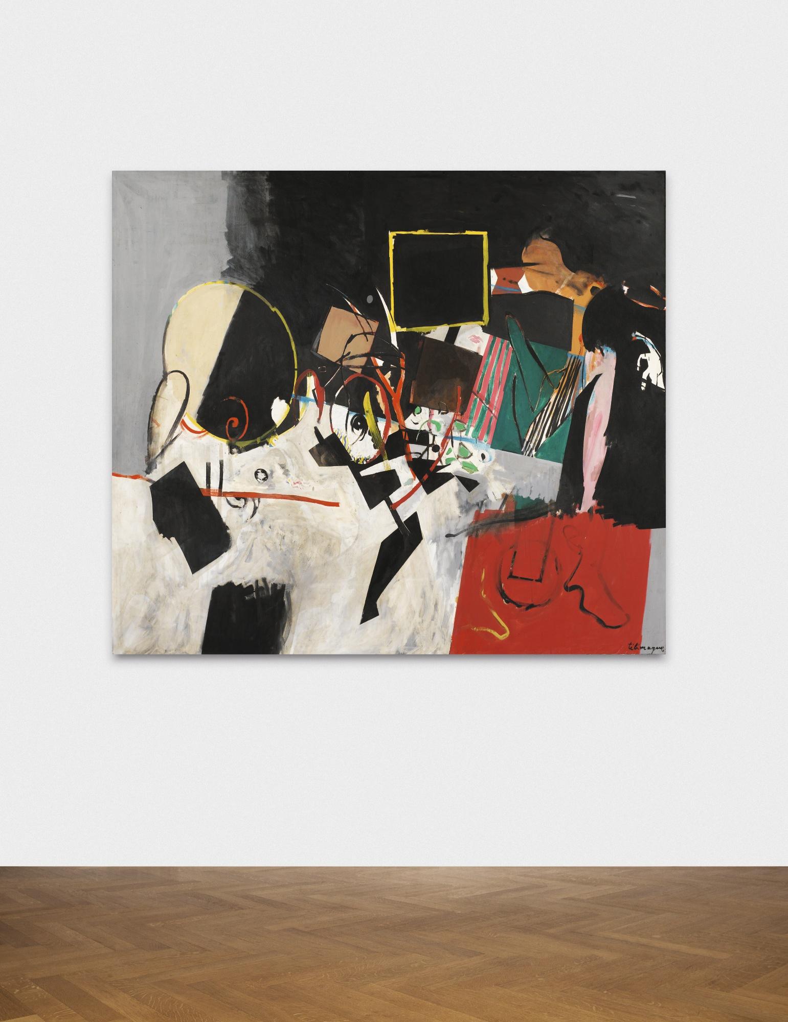 Hervé Télémaque - Le Soutien-Gorge