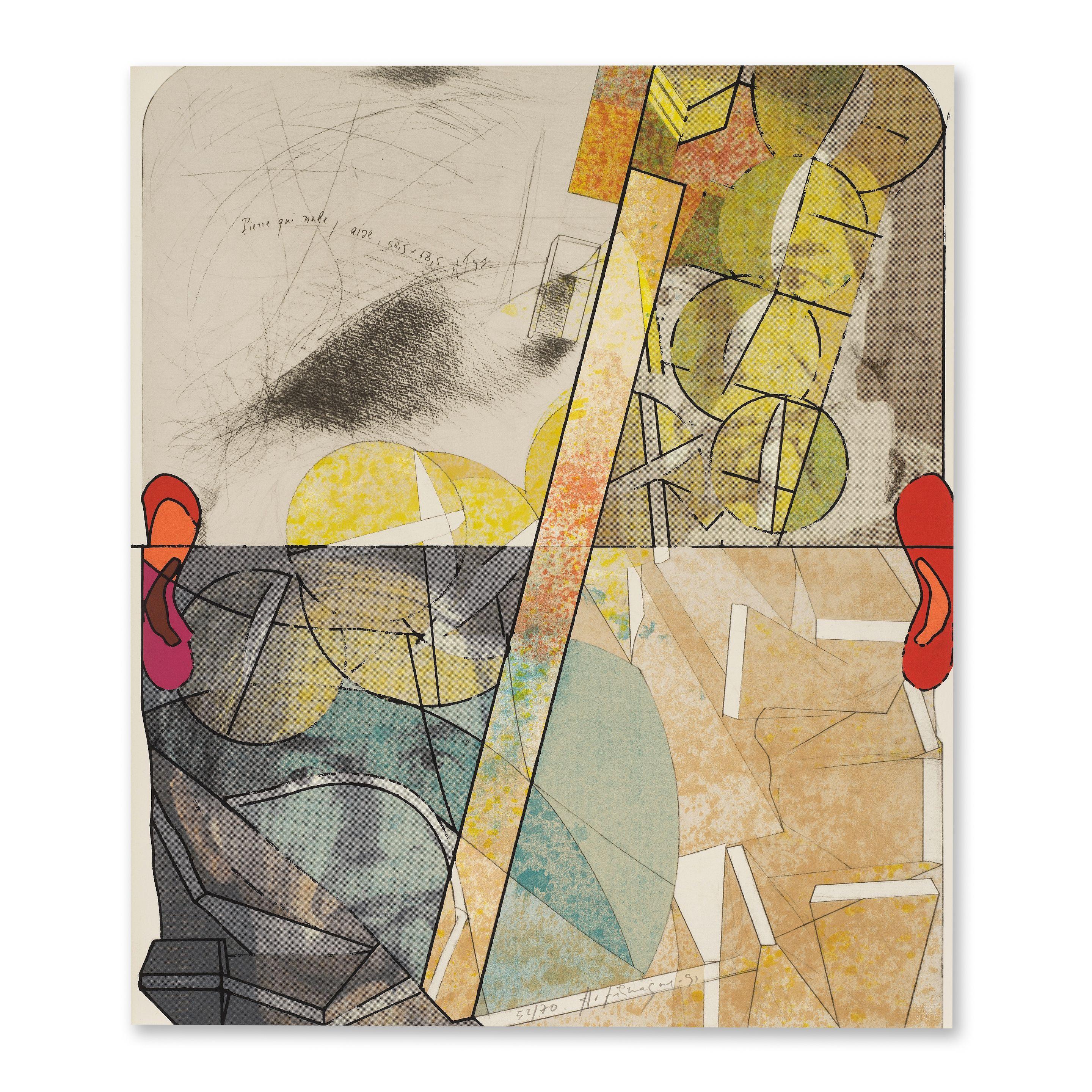 Herve Telemaque - Pierre qui roule, 1991