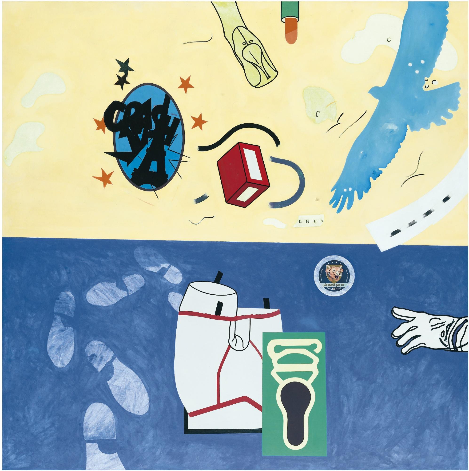 Hervé Télémaque - Sans Titre