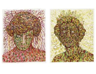 Hew Locke - (i) Red Princess (ii) Sovereign 7