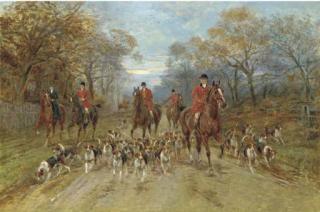 Heywood Hardy, A.R.W.S. - Going Out