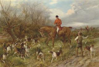 Heywood Hardy, A.R.W.S. - The Lost Scent