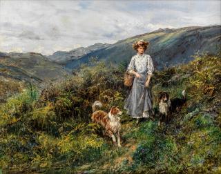 Heywood Hardy - A Highland Path