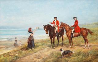 Heywood Hardy - A pause for refreshment