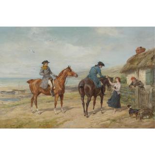 Heywood Hardy - A Welcome Refreshment