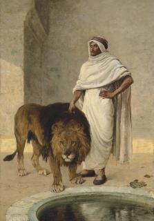 Heywood Hardy - Ahmed Ben Avuda And The Holy Lion