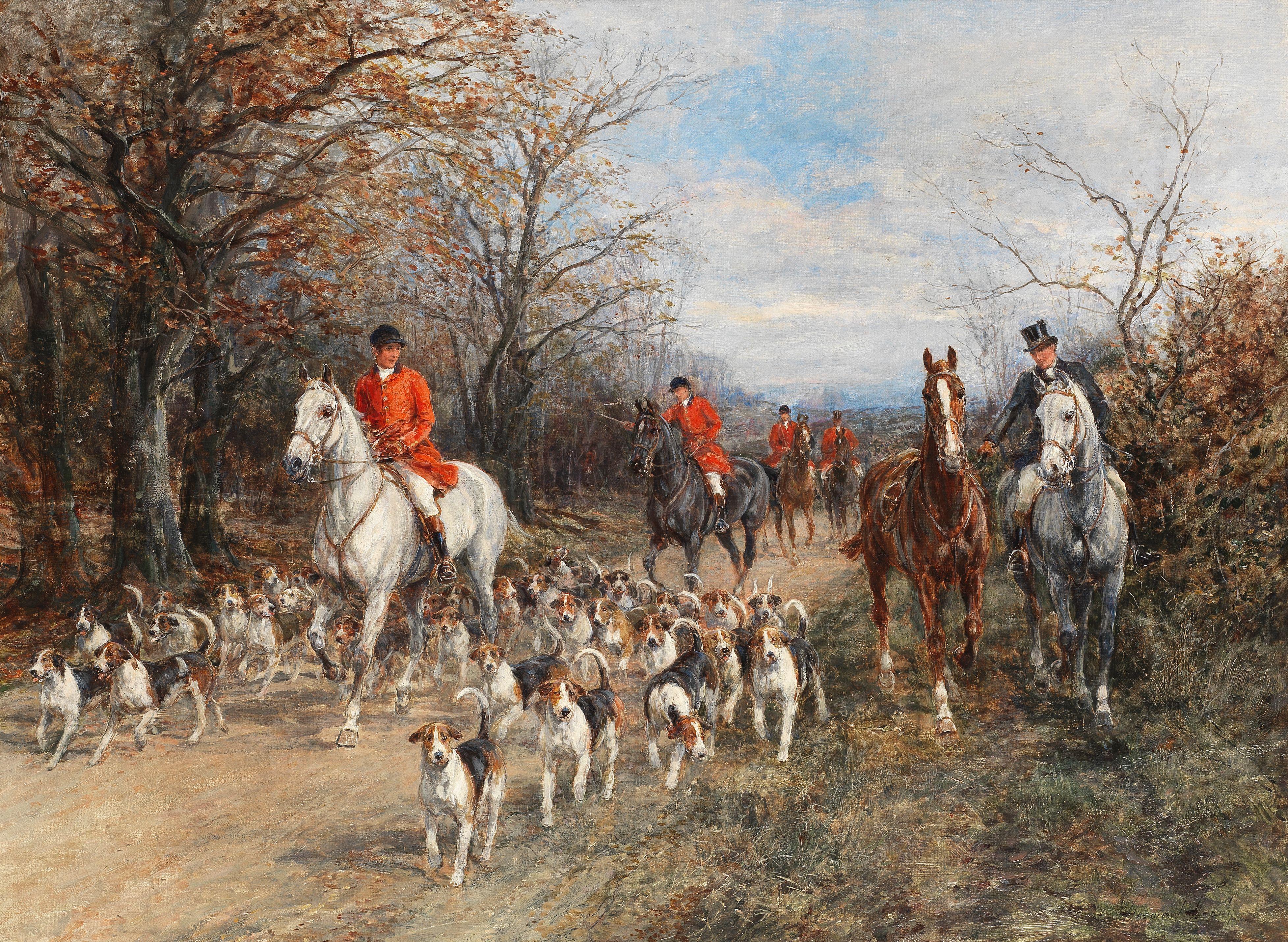 Heywood Hardy - Going To The Meet