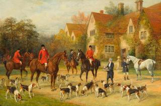 Heywood Hardy - Going to the meet