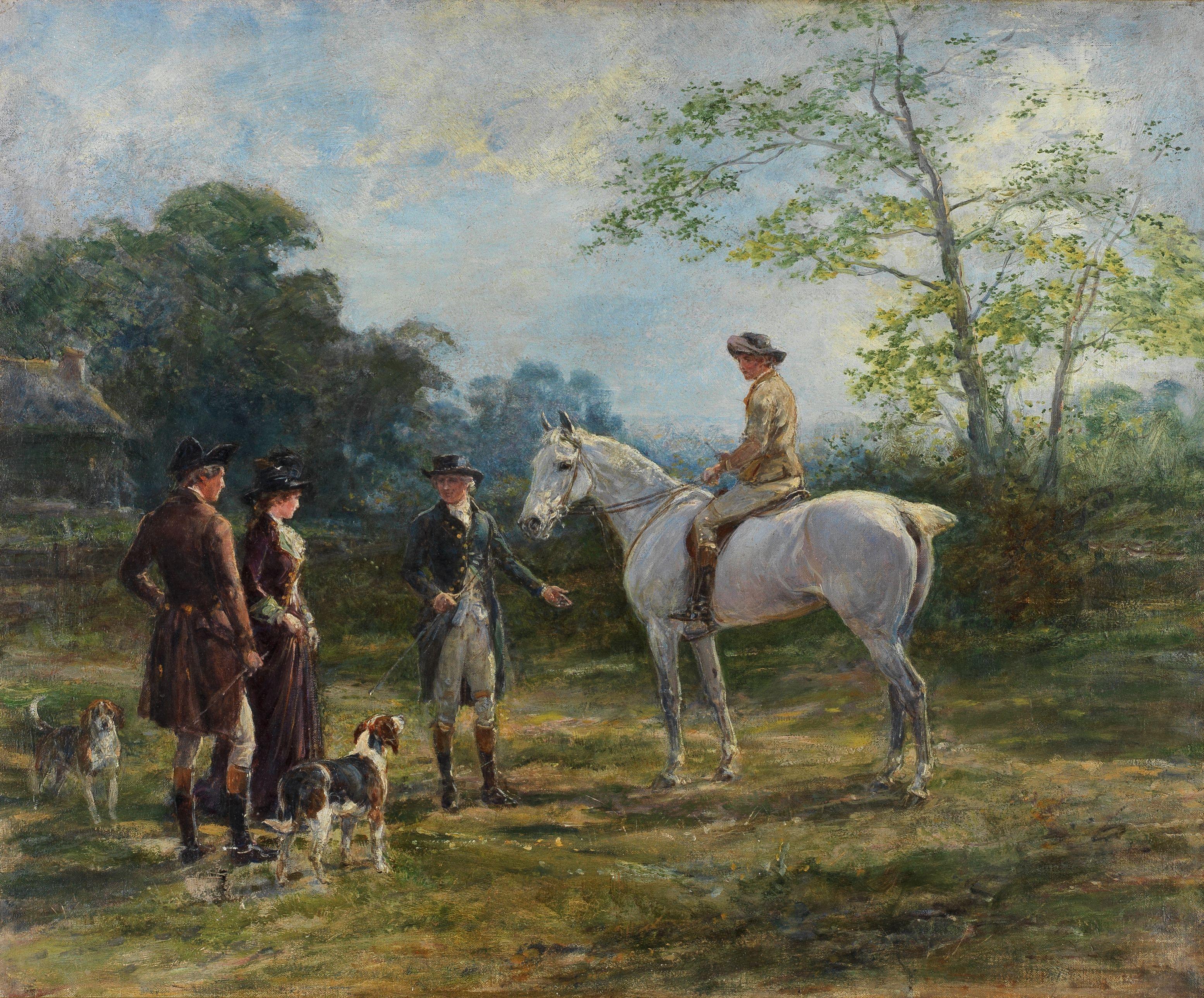 Heywood Hardy - Her present