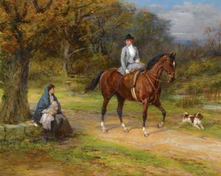 Heywood Hardy - Poverty And Privilege